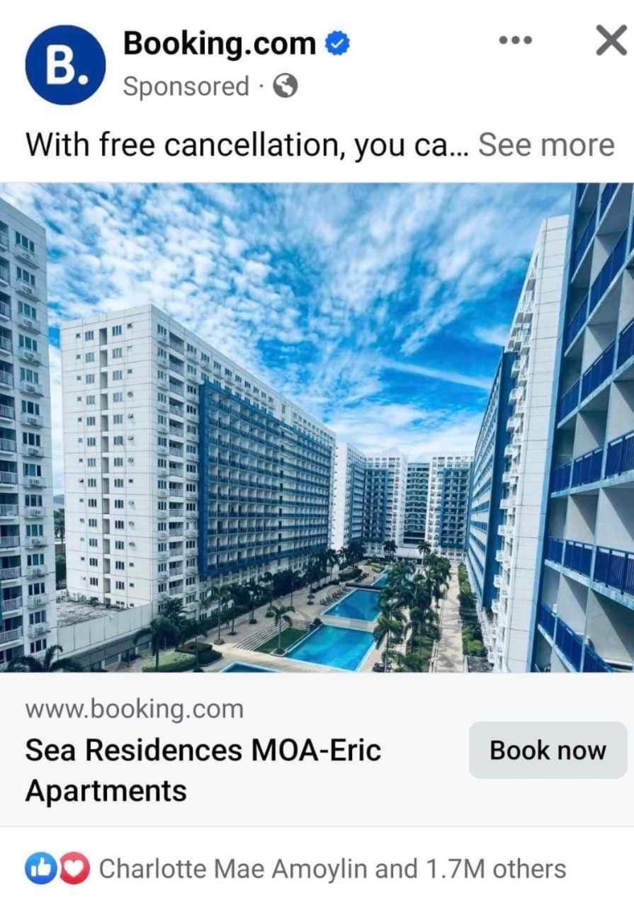 Sea Residences Moa-Eric Apartments Manila Exteriör bild